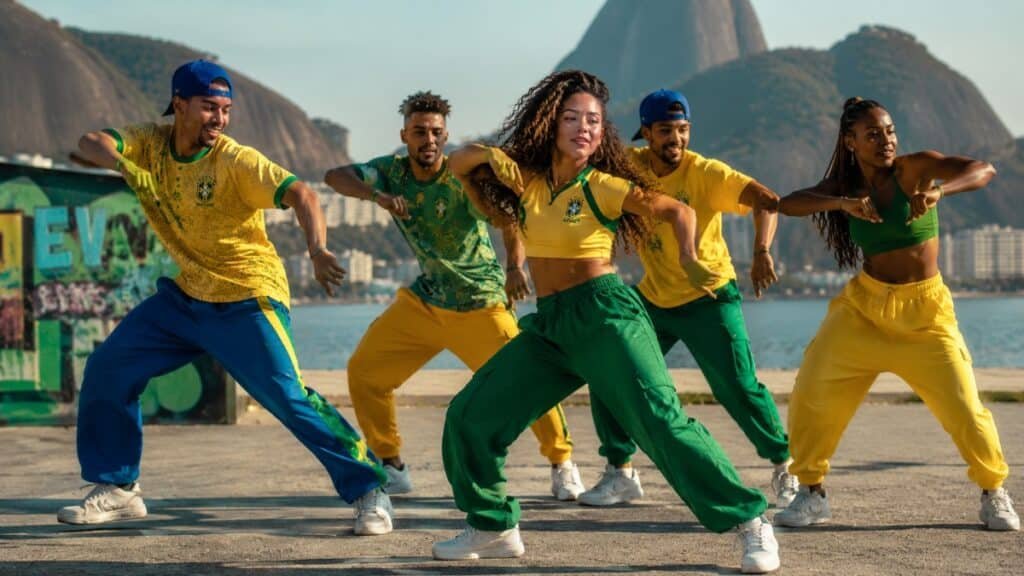Busca Dança coreografia da música Dai Dai inspirada na Copa do Mundo 2026