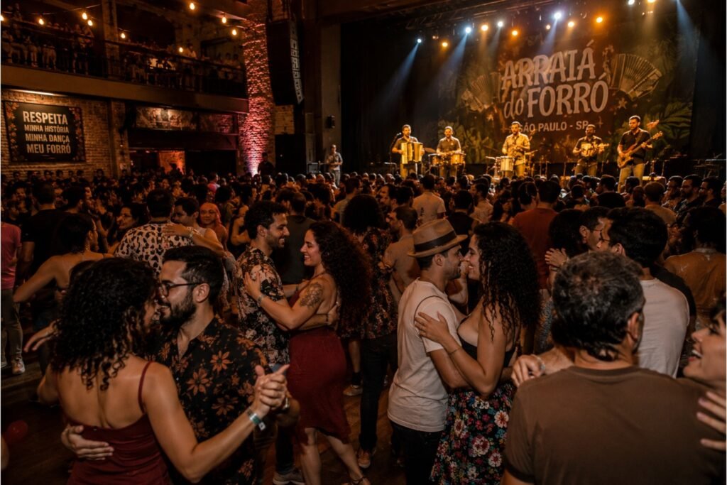 Busca Dança baile de forró com banda ao vivo em São Paulo