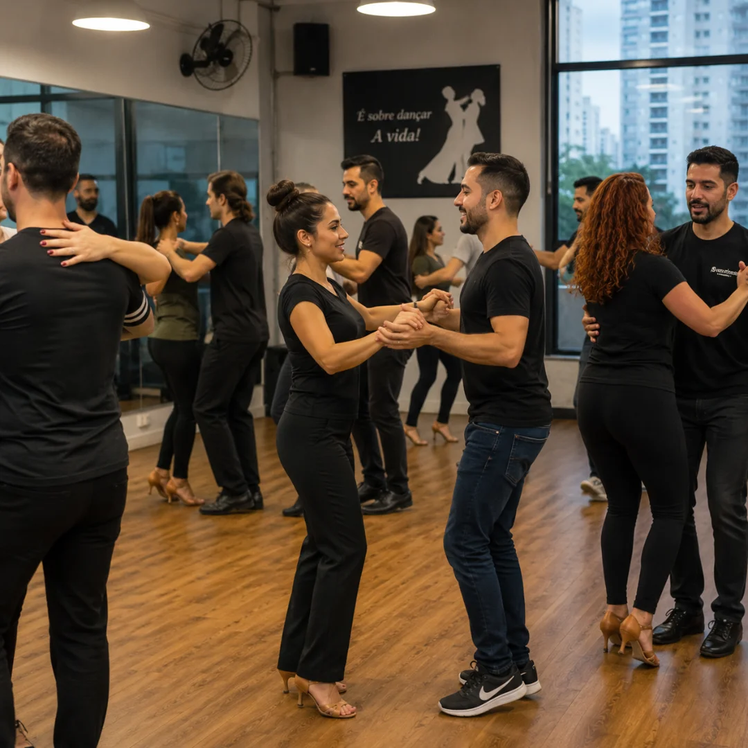 Aula de dança de salão para iniciantes em São Paulo: quanto tempo demora para aprender a dançar