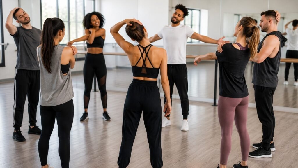 Busca Dança aquecimento previne lesões e prepara o corpo para a aula