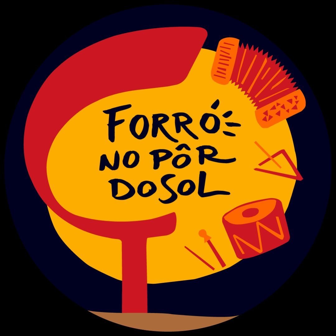 Forró no pôr do sol