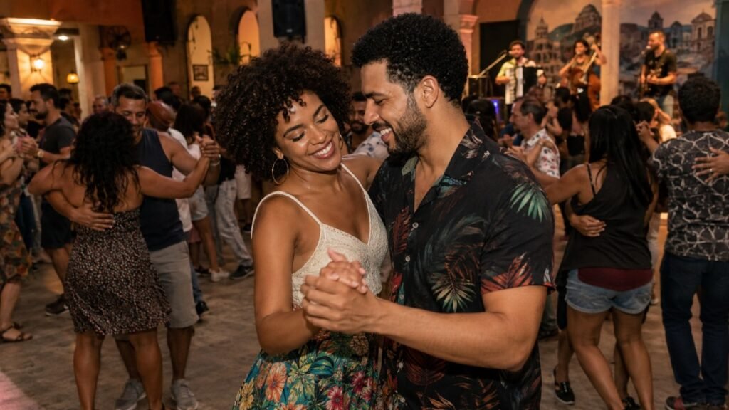 Busca Dança O baile acontece toda quinta no Glorioso Cultural, no Catete. (Foto ilustrativa)